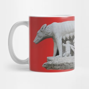 Capitoline Wolf Roman Empire Symbol Mug